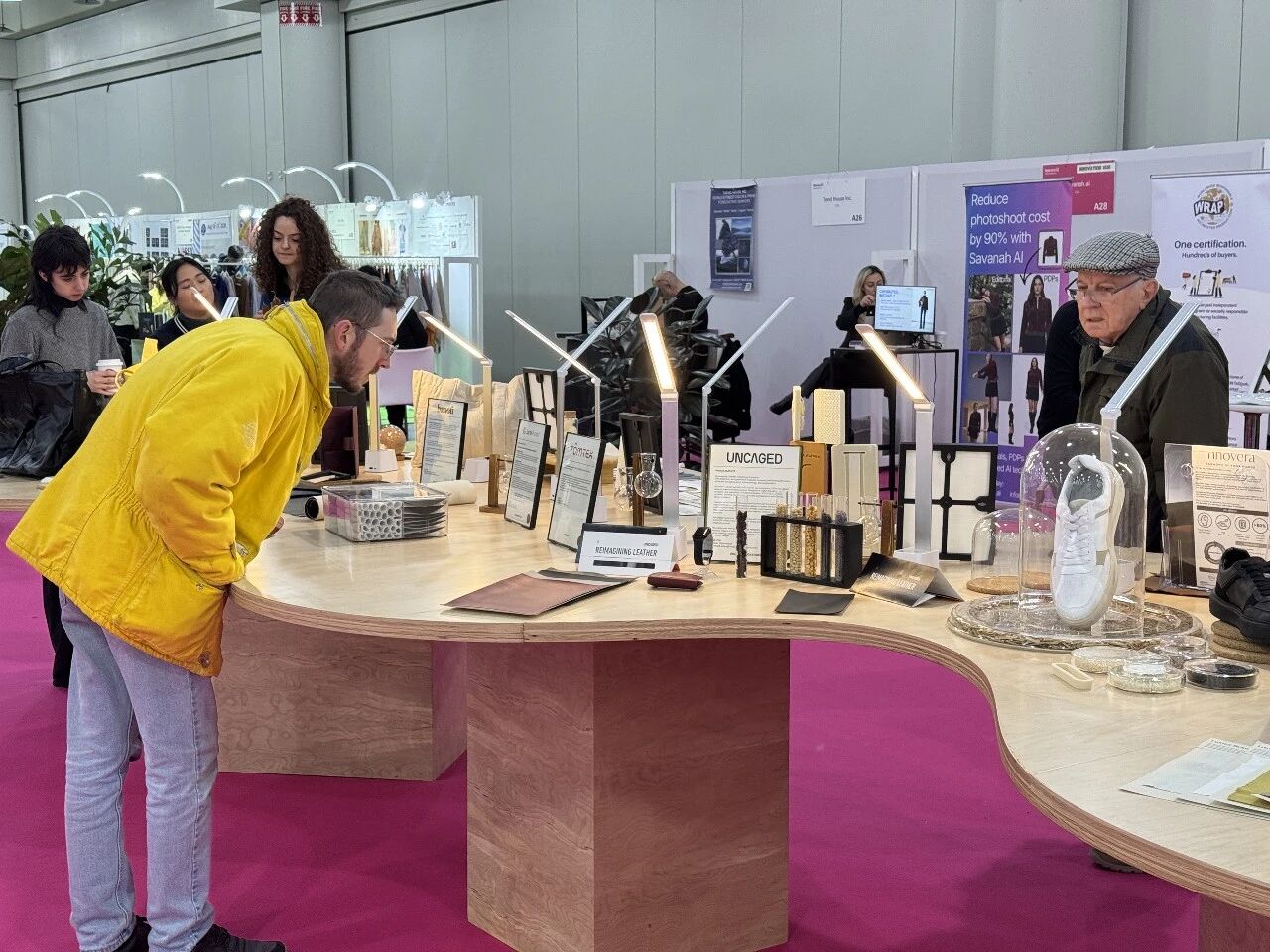 美國TEXWORLD服裝面料展紐約國際服裝采購展APP啟幕